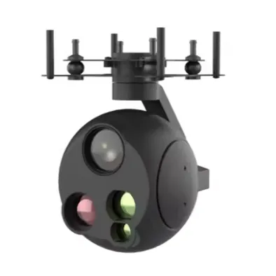 T100 25mm View Target Positioning Pod Uav Camera Infrared Three Axis Three Light Drone Gimbal Camera photo-4