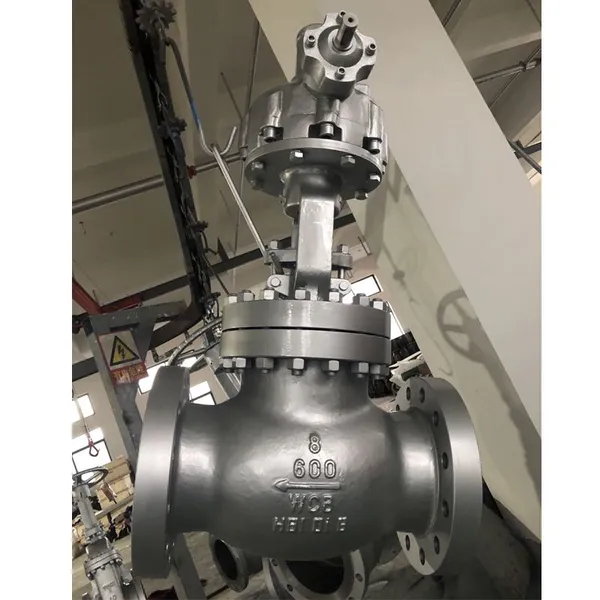 Durable ANSI Globe Valve Featuring Graphite Gasket and ASTM A47 Hand Wheel for Steam Systems photo-3