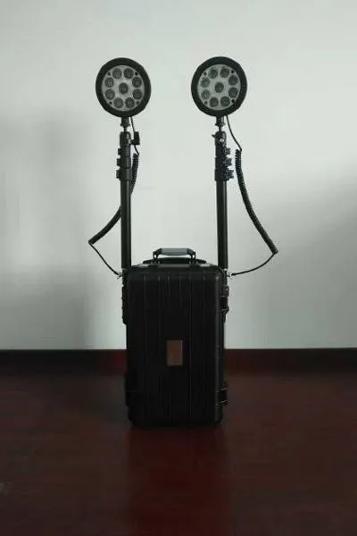 Heavy-Duty Trolley-Mounted Box Type Rechargeable Mobile Lighting