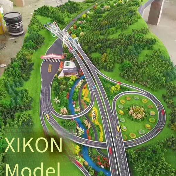 Custom - Made Road and Bridge Sand Table Models, Custom - Made Terrain and Landform Sand Table Models