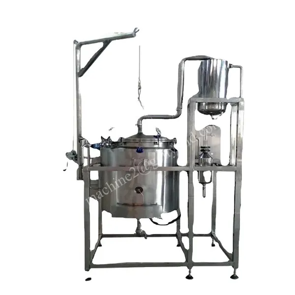 Essential Oil Extraction Machine 100% Natural Essential Oil- Basil Rose Oil Extraction Machine photo-5
