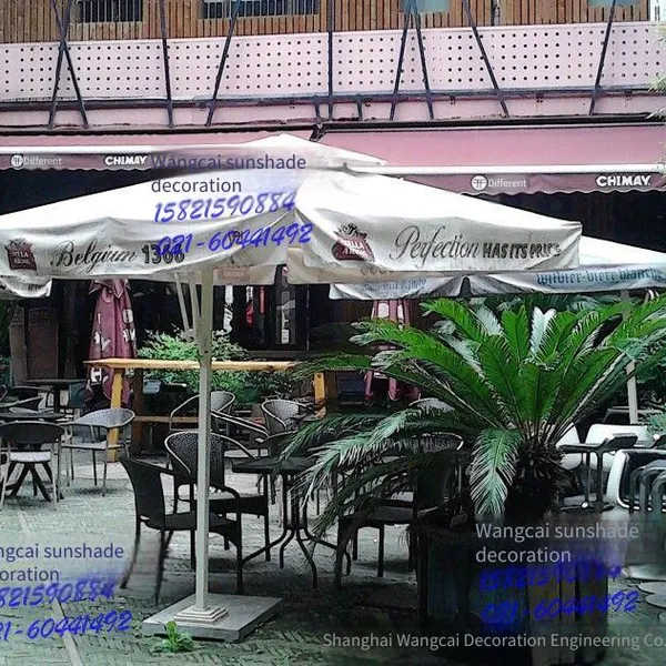Supply of Hot - Selling Courtyard and Beach Sun Umbrellas, Roman Side - Column Square Side - Standing Umbrellas, Single - Side Umbrellas, Outdoor Garden Sunshades