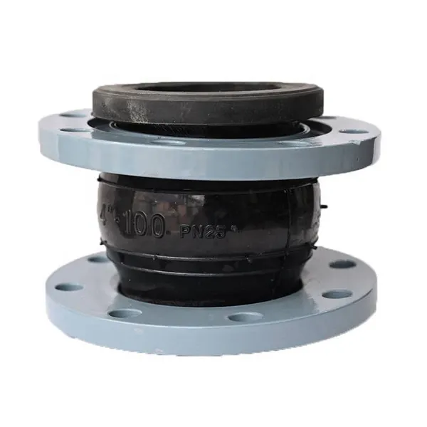 Stainless Steel Negative Pressure Resistant Single Sphere Flange Rubber Expansion Joint photo-2
