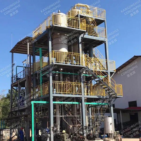 Semi-Auto Wastewater Evaporation System 304L SS 1000L/Hour Direct Contact Heat Exchanger photo-5