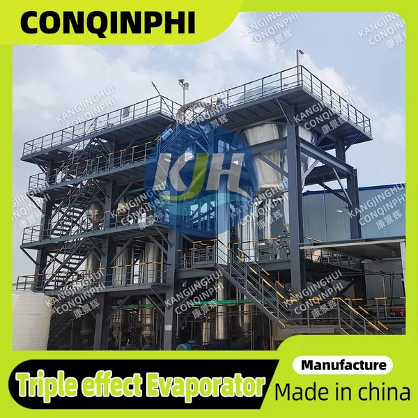 Automatic Multi-effect Evaporation Crystallization Machine With MVR Compressor 500L/H Capacity photo-3