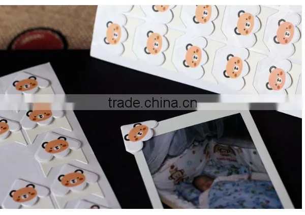 Family photo album DIY accessories-Fasten adhensive corner