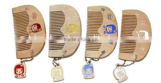 Whosale Children Hair Brush Set , Mini Pocket Comb ,Wooden Comb For Kid photo-5