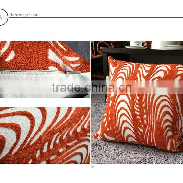 Buttons For Decorative Pillows Embroidery Cushion Cover Decorative Pillows In Zhejiang photo-5