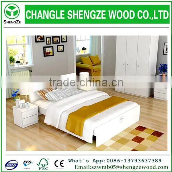 China Sz1817 Wooden Furniture Sleeping Bed
