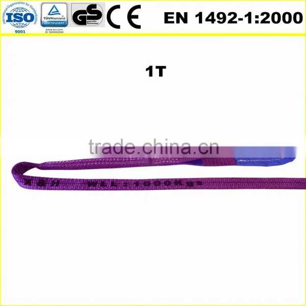 1T Double Flat Polyester Lift Sling photo-2