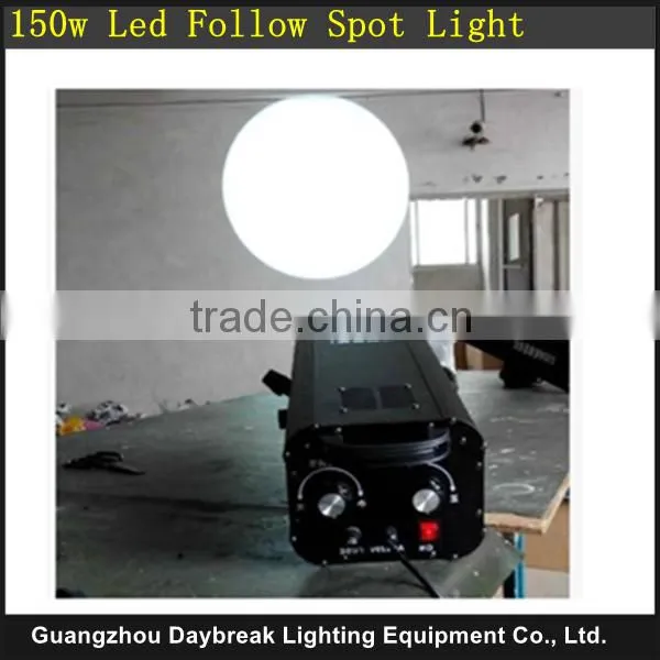 6 Color 150w Led Follow Spot Light With Flight Case / Flycase / Road Case Packing photo-2