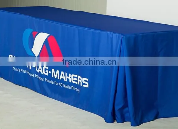 Wholesale Recycle Spun Polyester Table Cover Tablecloth photo-3