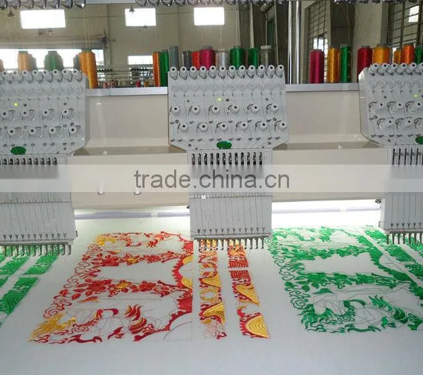 6needles 13heads Flat Embroidery Machine