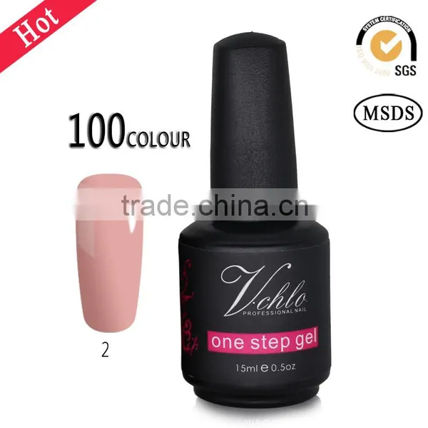 China Glaze 3 in 1 One Step Fashion Nail uv Gel/gel Polish With Cheap Price photo-5