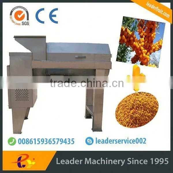 Leader 1-3t/h Sea Buckthorn Fruit Stemmer Machine photo-3