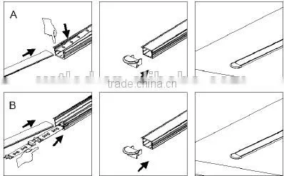 Aluminium Profile for LED Strip Light photo-4