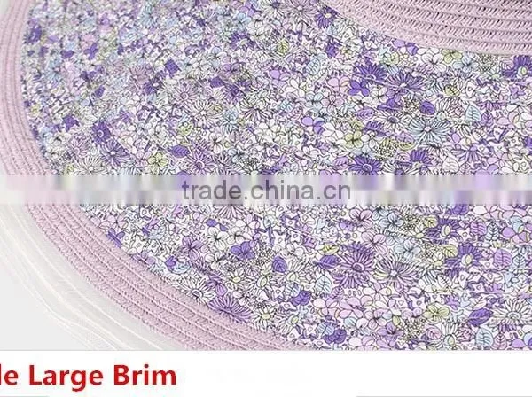 Summer Hot Selling Handmade Straw Hat With Wide Brim photo-6