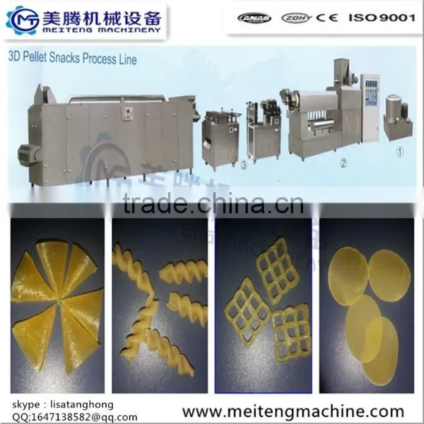 Fried Potato Pellets Snacks Processing Machines/Plant photo-2