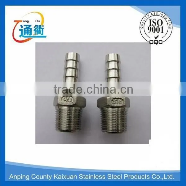 Made in China Casting Stainless Steel 304 1 Inch Npt Hose Nipple photo-3