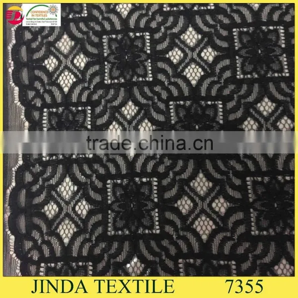 Hot Selling Jacquard Lace Fabric