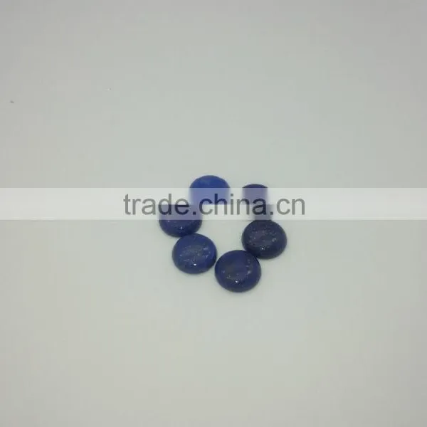 Lapis Round Cabochon Gemstone Factory Price Cab Polish photo-2