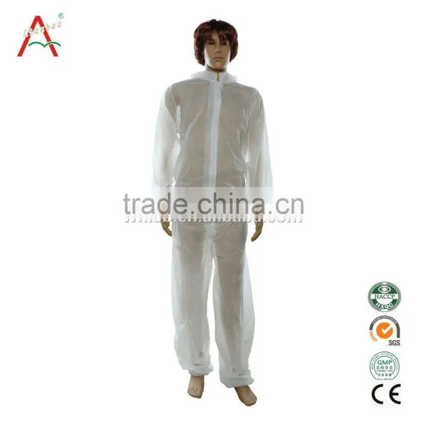 Disposable Nonwoven Doctor Medical White Lab Coat photo-5