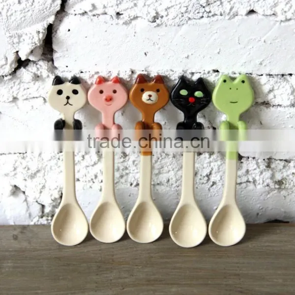 C083 Wholesale Creative Ice Cream Dessert Spoon photo-3