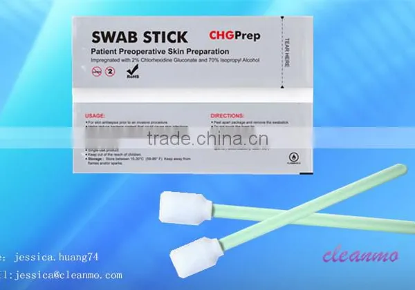 70% IPA and 2%CHG Swab ,CHG Swab Prep Swab,surgical Medical Sterile Swab photo-2