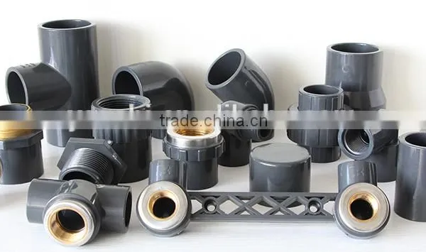 Wholesale Suppliers BOYAN PVC UPVC ASTM SCH80 Grey Pipe Fitting Reducing Hydraulic Coupling photo-5