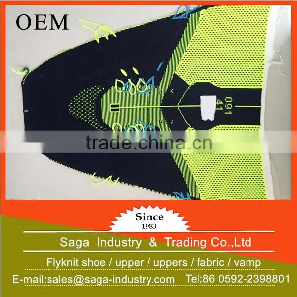 Fashion Shoes Man Upper With Fly Knitting Material