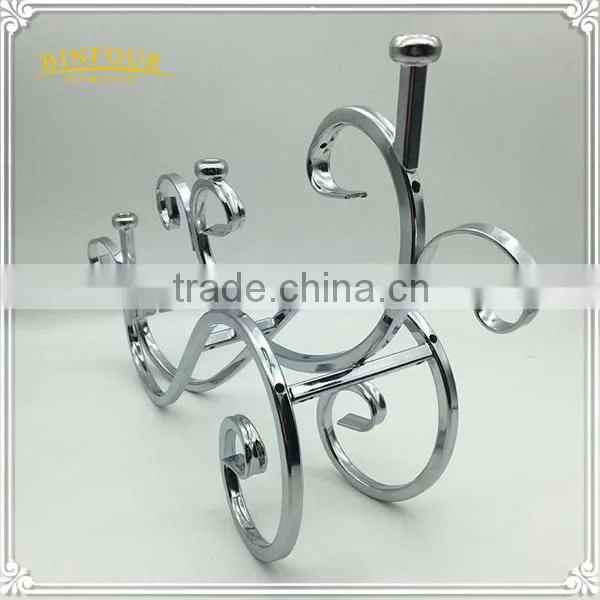 Silver Chrome Candlestick Metal Wedding Decoration Candle Holder photo-2