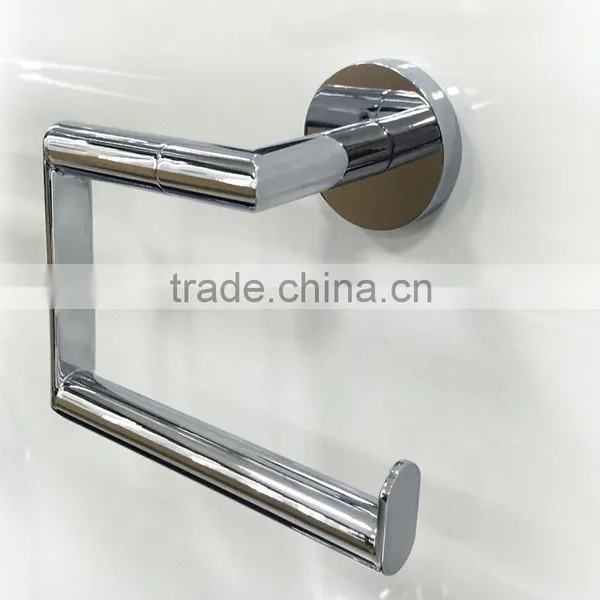 Stainless Steel Modern Chrome Wall Mounted Towel Rack Holder Towel Ring Paper Tissue Holder Bathroom Hardware Bath Accessories photo-3