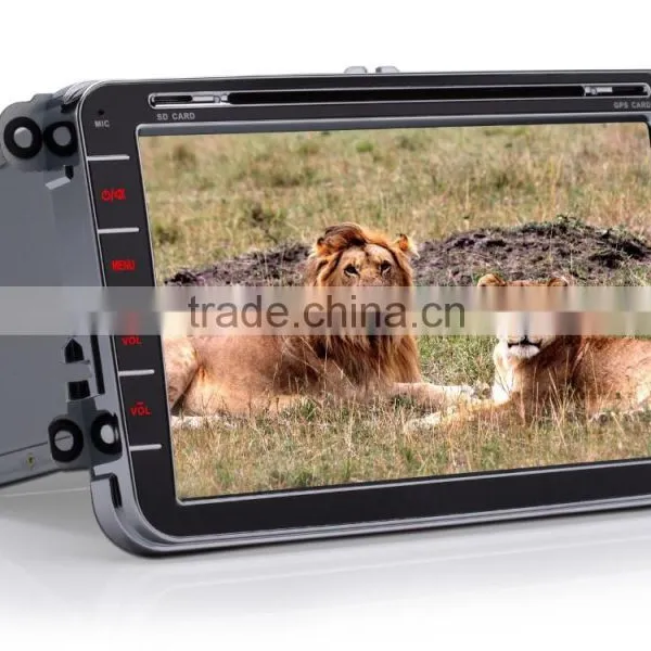 8" Car 3G HD GPS Mp3 Player Gps FM Map For VW PASSAT SEAT Altea Amarok Multivan T5 Polo V 6R EOS photo-3