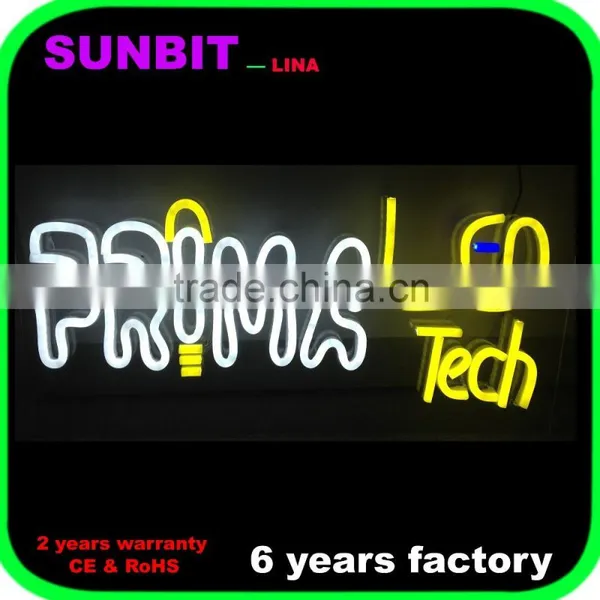 Smd 8*20mm Digital Business Christmas Lights Led Neon Lighted Address Sign photo-3