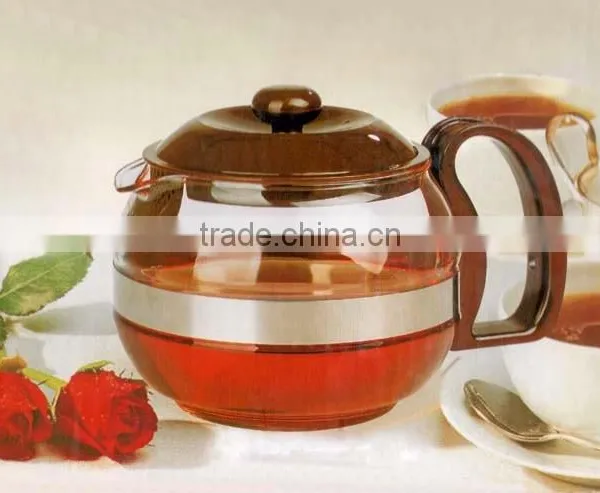 New Arrival Borosilicate Glass,heated Directly on Fire Tea Pot Set 600ml/1000ml/1200ml photo-5