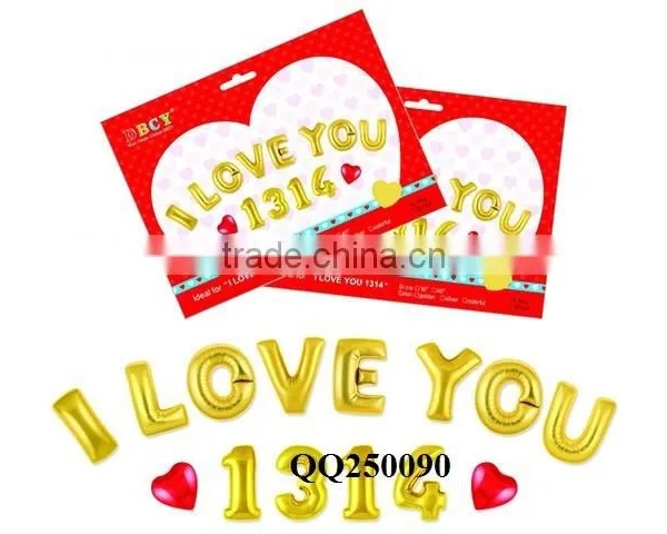 16inch Colorful Foil 13pcs Letters Happy Birthday Balloon With Package photo-5