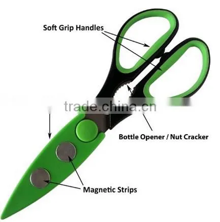 2016 Hot Sale Good Quality Kitchen Scissor photo-3