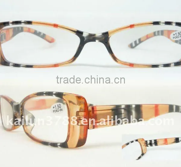 Plastic Flower Pattern Optic Frames