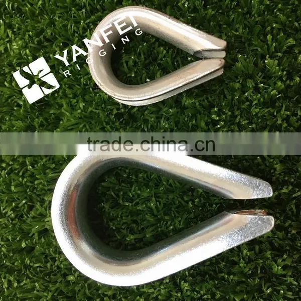 G411 Light Type Steel Wire Rope Thimble photo-2