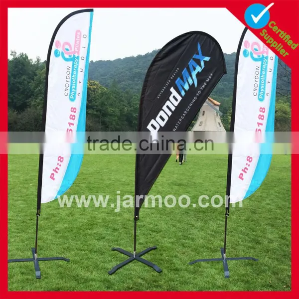 Promotional Screen Printing Feather Portable Flag Banner photo-6