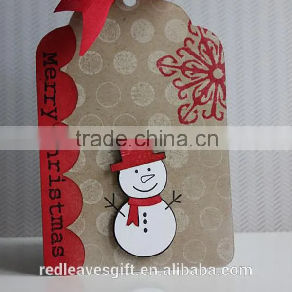 Personalized Christmas Gift Hanging Tags and Customized Christmas Price Tag