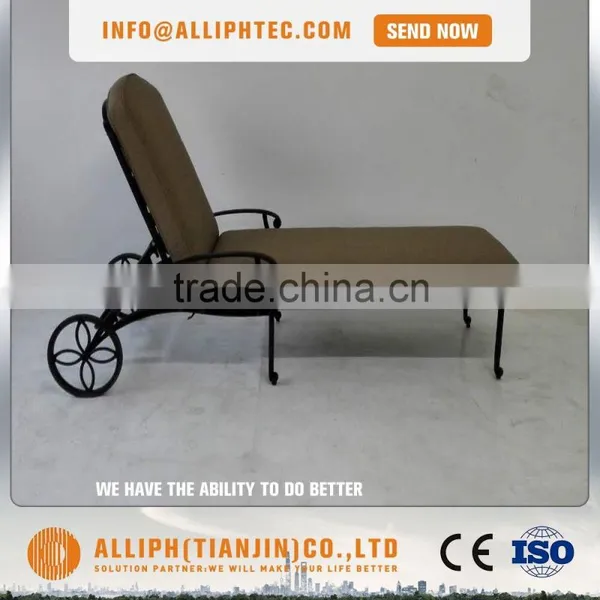 Outdoor Garden Beach Pool Aluminum Chaise Lounge photo-3