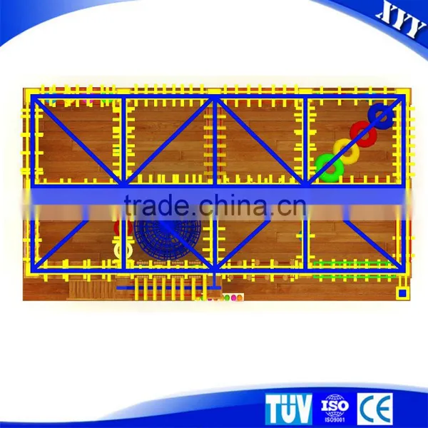 Exciting and Cheap Indoor Kids Obstacle Course Equipment Ropes Course Equipment photo-4