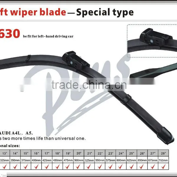 S630 18 Inch A4L A5 Soft Windshield Car Wiper Blade photo-3