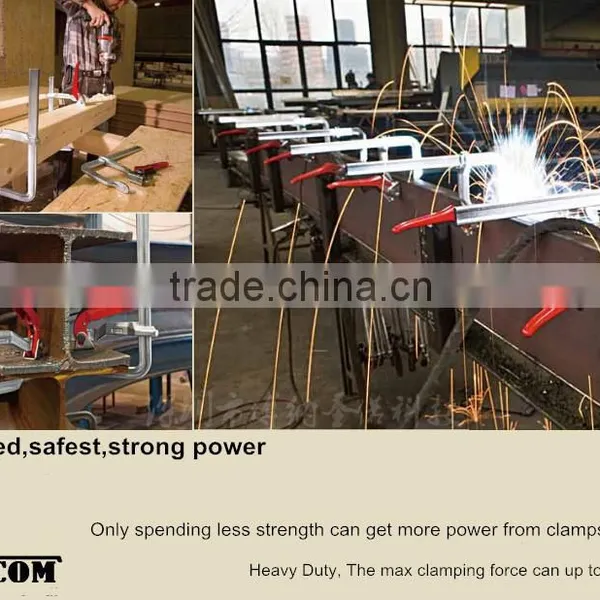 FECOM Steel Manufacturing F-clamps Steel Clamp F Bar Clamp GH Series Quality Choice photo-4