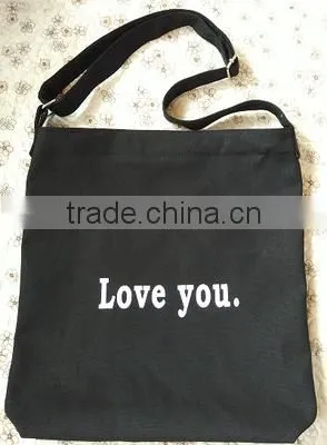 Fashionable Canvas Tote Bag Shopping Bag With Logo Printed photo-5