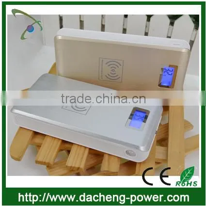 12000mAH 18650 qi Wireless Charger With LCD Power Indicator photo-2