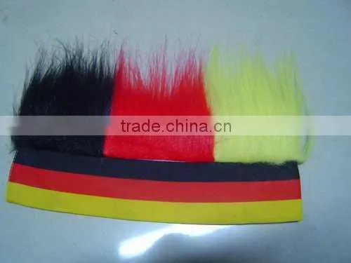 Fashion Popular Football Fan Human Hair Crown Hair Pins