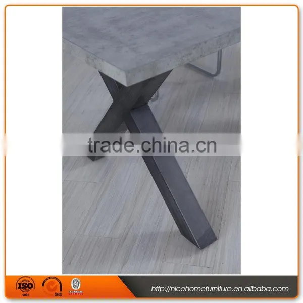 2016 Popular Marble Fiber Dining Table Set photo-5