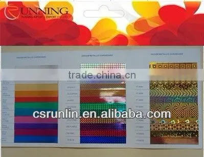 Colorful Aluminum Foil Gift Paper for Christmas
